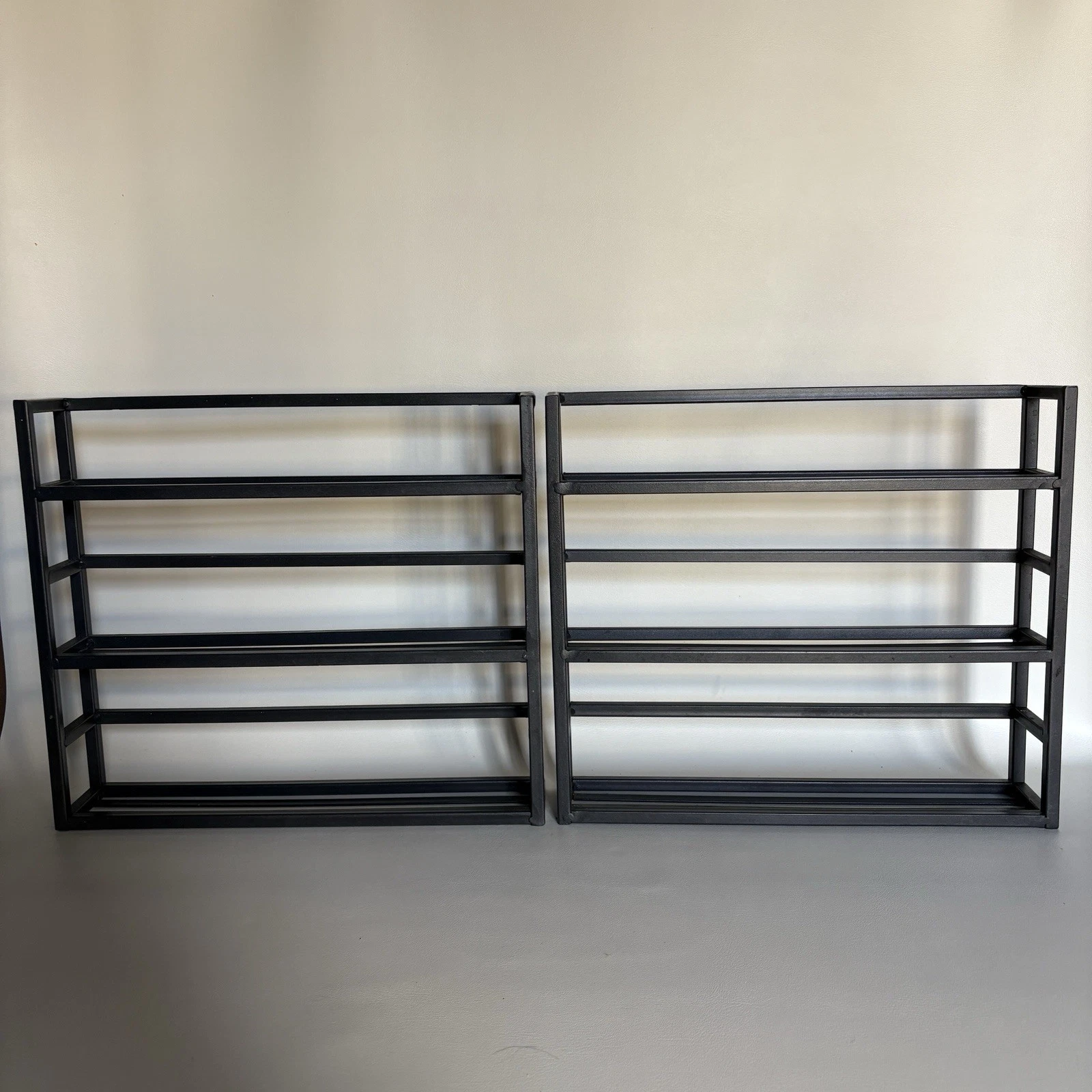 Pair of Hangable Iron Spice Racks - Each 14.25” W 12.5” T x 3” D Container Store
Opens in a new wind