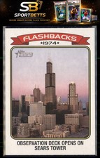 1998 Flashbacks Topps NF-1 Sears Tower 1974