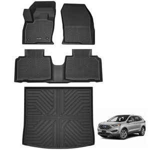 Custom Fit Car Trunk Mat All-Season Cargo Mat Trunk Liner For Ford Edge Custom Fit Car Trunk Mat All-Season Cargo Mat Trunk Liner For Ford Edge
