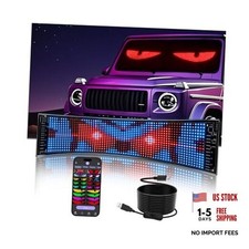 Multifunctional Bright 1PCS Programmable LED Car Sign for 1PCS-15in x 4in