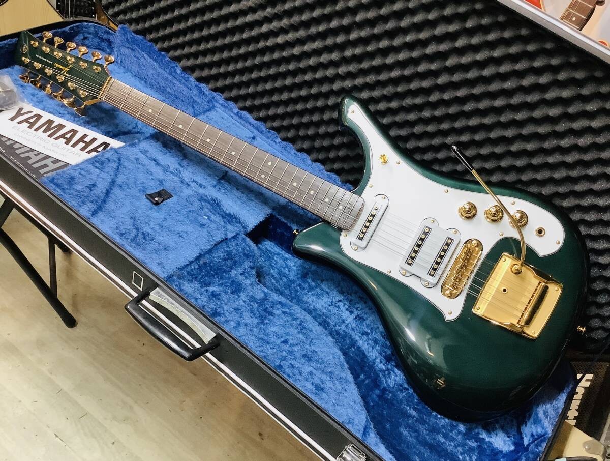 YAMAHA SG-12AS 30周年記念限定モデル 極美品 送料込 Electric Guitar Yamaha SG-12AS MG Moss Green 30th Anniversary 1995