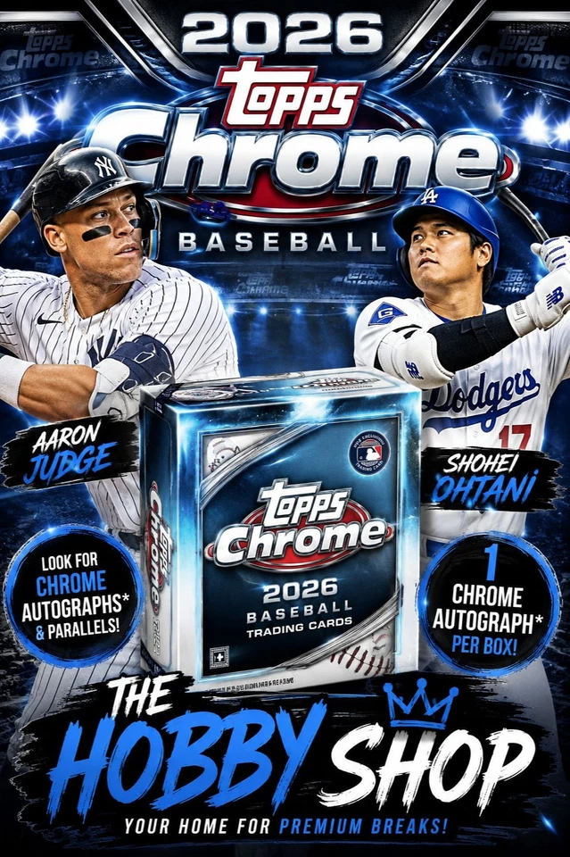 TOPPS CHROME BASEBALL HOBBY/JUMBO (HOT HANDS WITH S!)