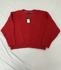 Tommy Hilfiger Cable Knit Crewneck Sweater Women's size M