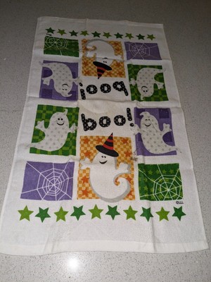Vintage Big Lots Halloween-Themed 100% Cotton 2' x 3' Kitchen Towel