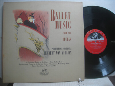 Ballet Music from the Operas, Karajan & Philharmonia *Angel 35307 mono