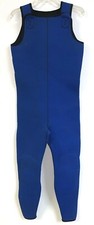 Mens Blue Sleeveless Wetsuit Full