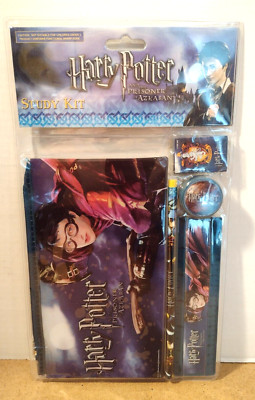Harry Potter Prisoner of Azkaban Study Set/Playworks/Still Sealed/Unopened