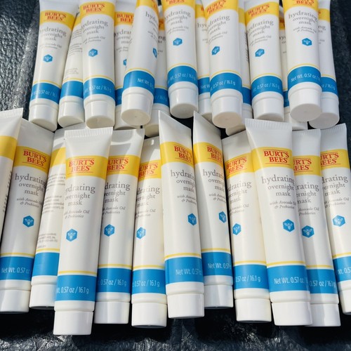 Lot of 15 BURT'S BEES Hydrating Overnight Mask with Avocado Oil & Prebiotics - Picture 2 of 6