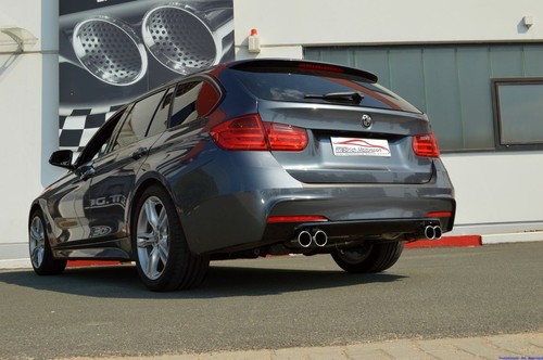FMS Duplex-Sportauspuff V2A BMW 3er F30 Lim (3L,3K) 320d/dx 135kW N47 Motor - Bild 5 von 5