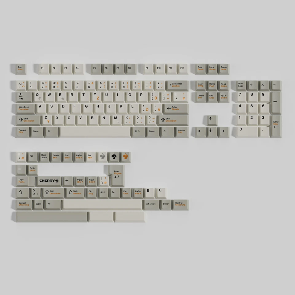 GMK U9 L9 Retro Colorway Dye Subs PBT Keycap Set With Muti languages Root - Image 2 of 4