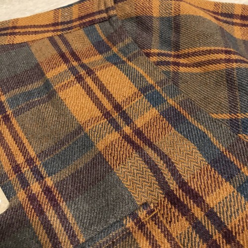 Camisa Prana Para Hombres XXL 2XL Calce Ajustado Westbrook Franela Marrón Cuadros Gorpcore - Imagen 7 de 7