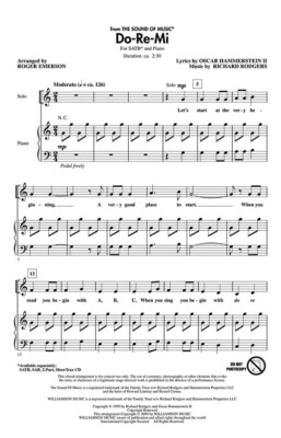 Do-Re-Mi SATB Oscar Hammerstein II