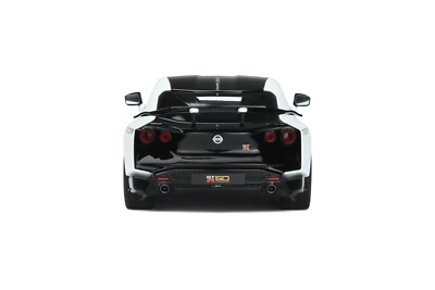 1/18 GT Spirit Nissan GT-R 50 GTR Test Car White and Black from
