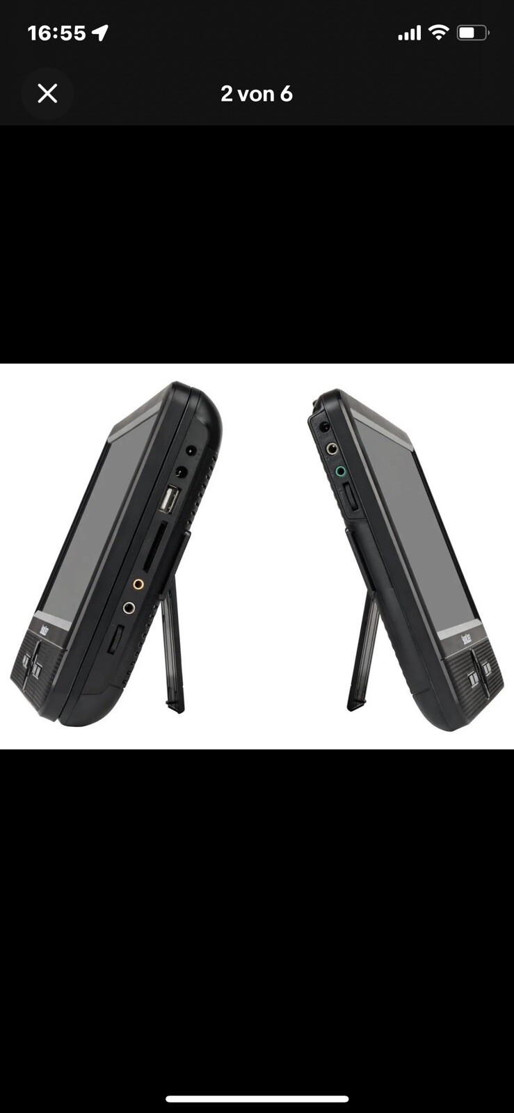 Thumbnail - Silvercrest Spdp 18 A1 Portabler Player Zwei Lcd-bildschirme