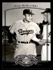 2005 UD Past Time Pennants  #21 Don Newcombe Los Angeles Dodgers