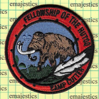 BSA PACIFIC SKYLINE COUNCIL CAMP CUTTER FELLOWSHIP OF THE HUTOQ PATCH