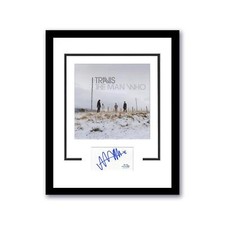Fran Healy "Travis" AUTOGRAPH Signed 'The Man Who' Framed 11x14 Display ACOA