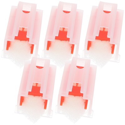  5 Pcs Rubinroter Griffel Ersatznadel Für Plattenspieler Plattenspieler-Nadel
