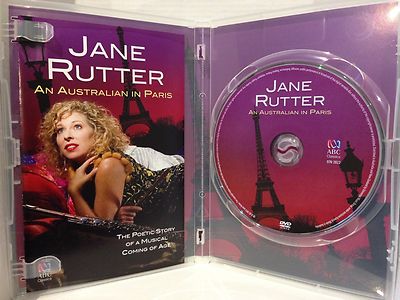Jane Rutter Australian JANE RUTTER ~ AN AUSTRALIAN IN PARIS ~ AS NEW PAL DVD | eBay Australia