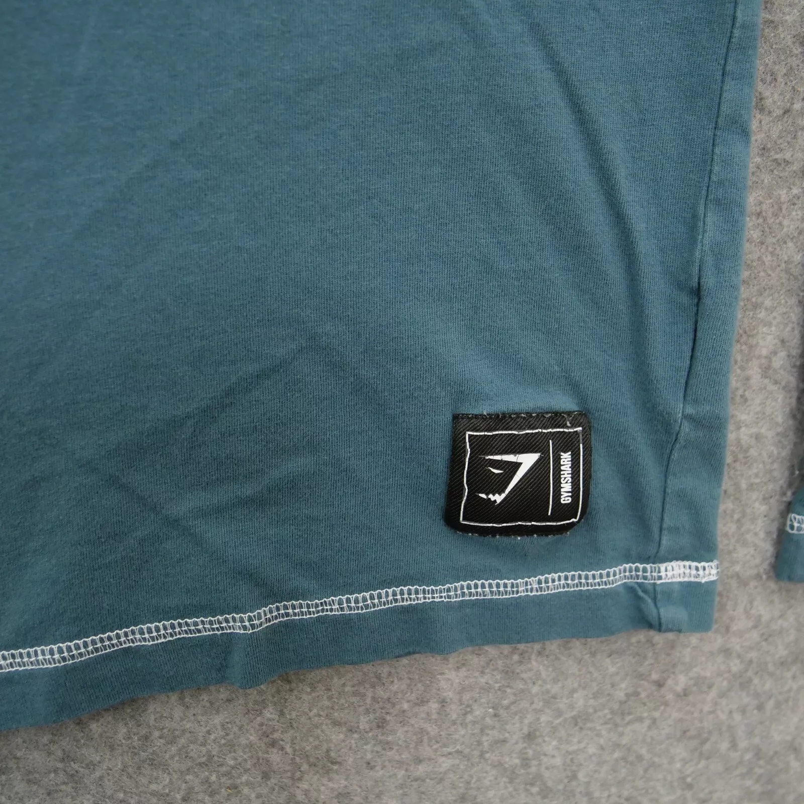 gymshark pullover long sleeve graphic print logo shirt