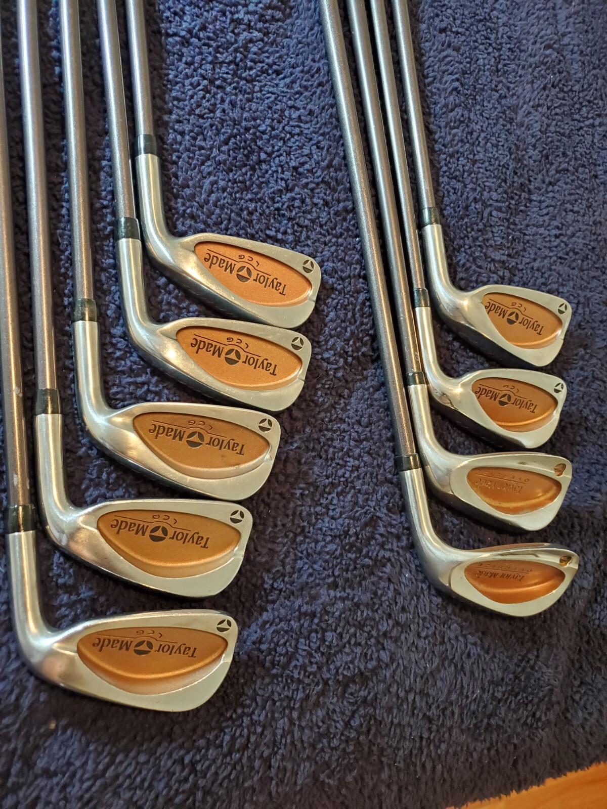 Taylormade Burner LCG Iron Set 39,P,S (9) RH eBay