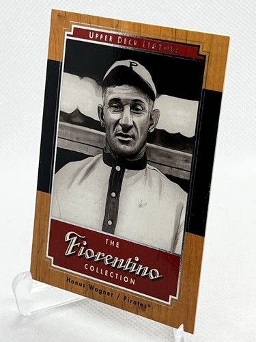Honus Wagner 2001 Upper Deck Legends The Fiorentino Collection #F13 - Pirates - Picture 2 of 4