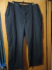 Mens Red Kap Pt59 Blue Work Pants Elastic Waist Size 30 Inseam 30 Pockets