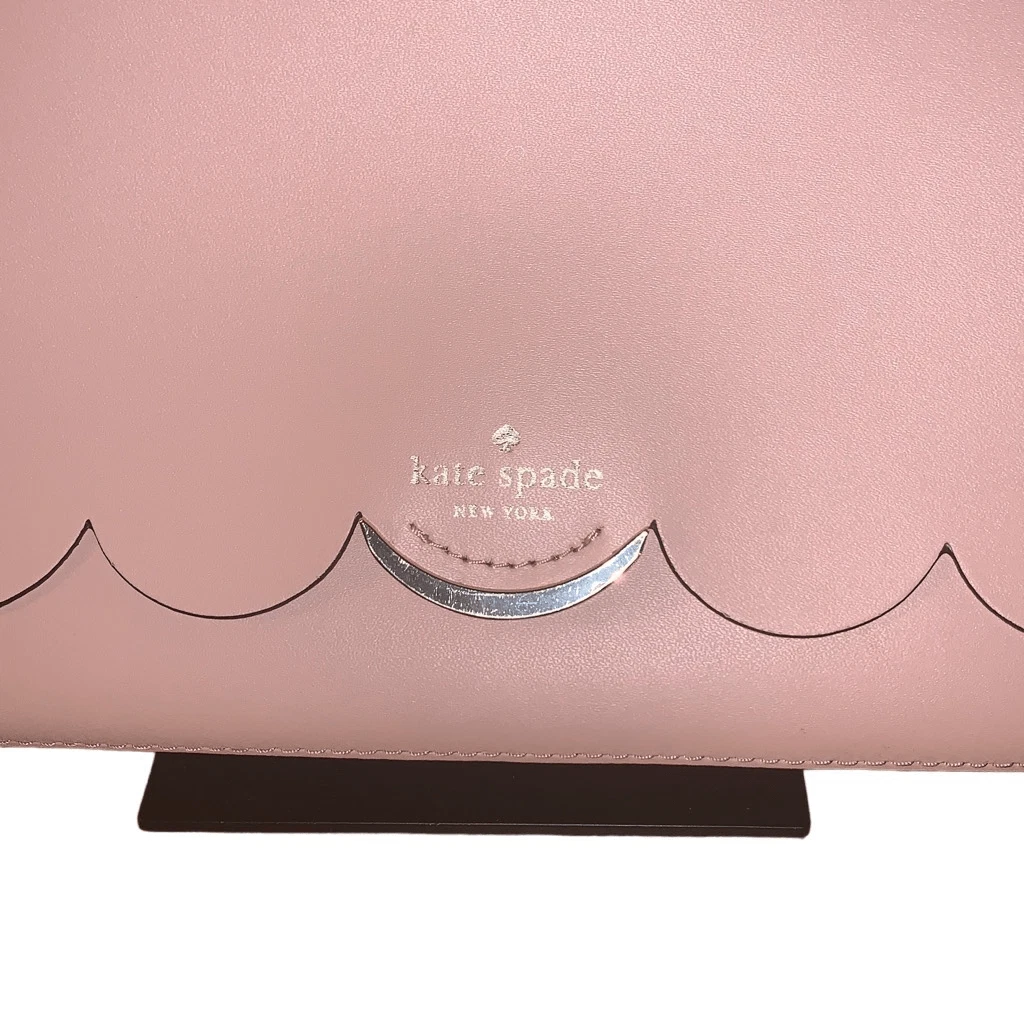 Kate Spade Izabella Magnolia Street Pink Leather Scallop Crossbody Bag