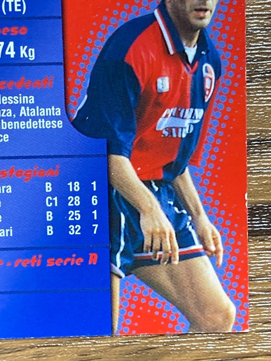 Tiziano De Patre Cagliari Card No.31 Calcio 1999 Serie A Pianeta