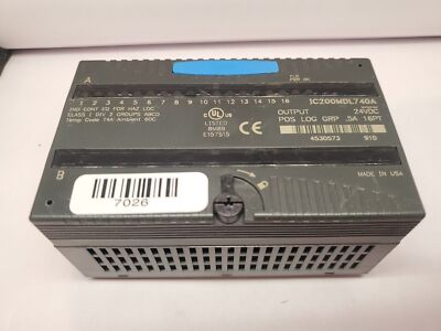 GE Fanuc IC200MDL740A VersaMax Output Module 24vdc 16pt 