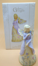 Precious Moments Garden of Angels Angel with Bluebird 2010 6" 111416 w/Box