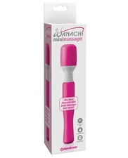 Wanachi Pink Multi Speed Waterproof Mini Wand Massager by Pipedream Products