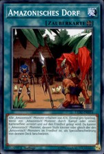 Yugioh LEDU-DE014 Amazonisches Dorf Common B3116