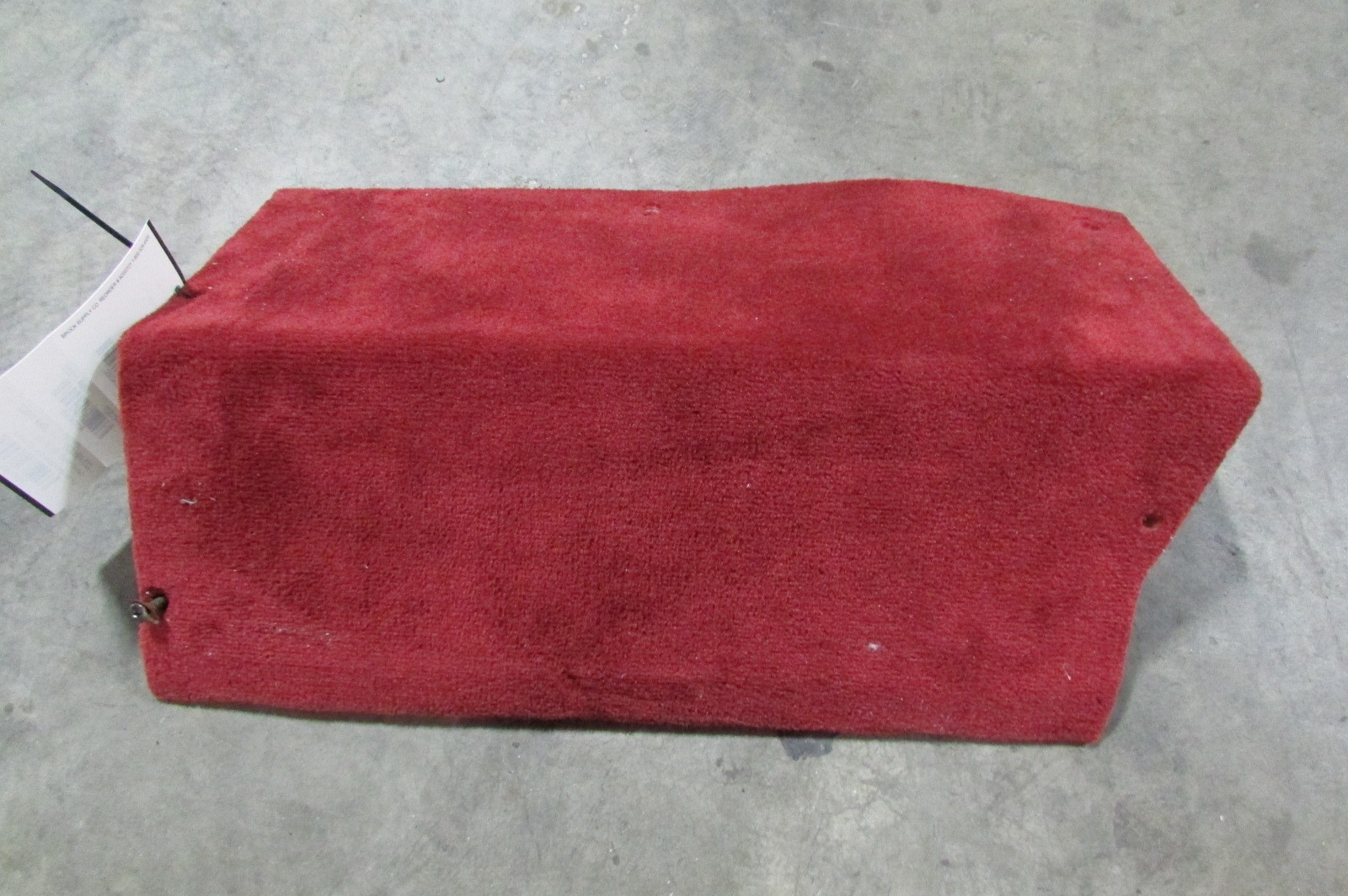 Ferrari 360, LH, Left Rear Carpet Panel, Bordeaux, Used, P/N 65319498