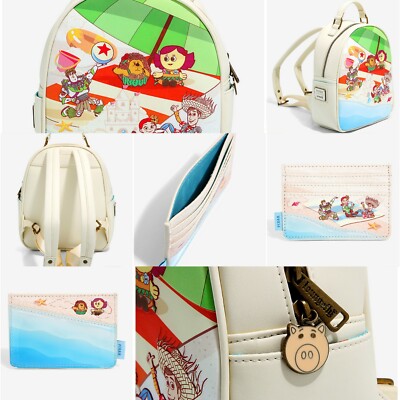 NWT Loungefly Disney Toy Story Beach Faux Leather Mini  display picture 2