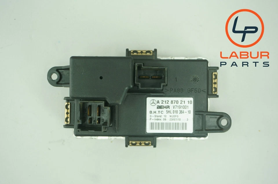 Resistencia de motor soplador clase Sl W207 11-20 Mercedes C CLS E GLK K613 Foto 2 de 3