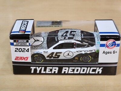 2024 #45 Tyler Reddick Jordan Brand White 1/64 Action NASCAR Diecast ARC