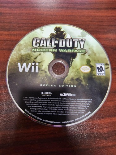 Call of Duty Modern Warfare: Reflex Edition (Wii) NO TRACKING - DISC ONLY 4610