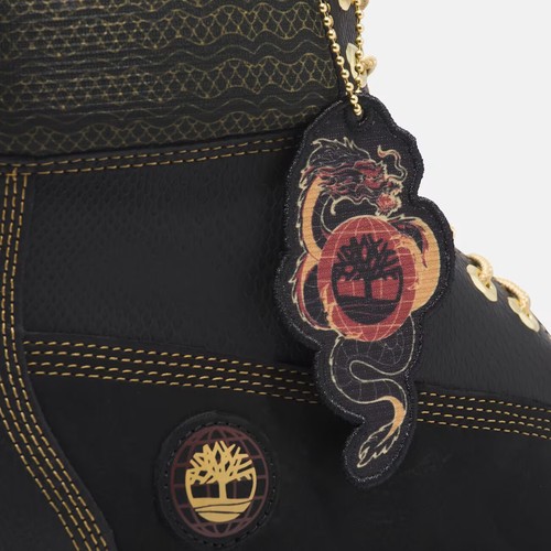 Timberland Heritage TB0A28MBEQ4 Stivali Uomo Pelle Nero 6 Pollici Stringati Impermeabili - Foto 88 di 88