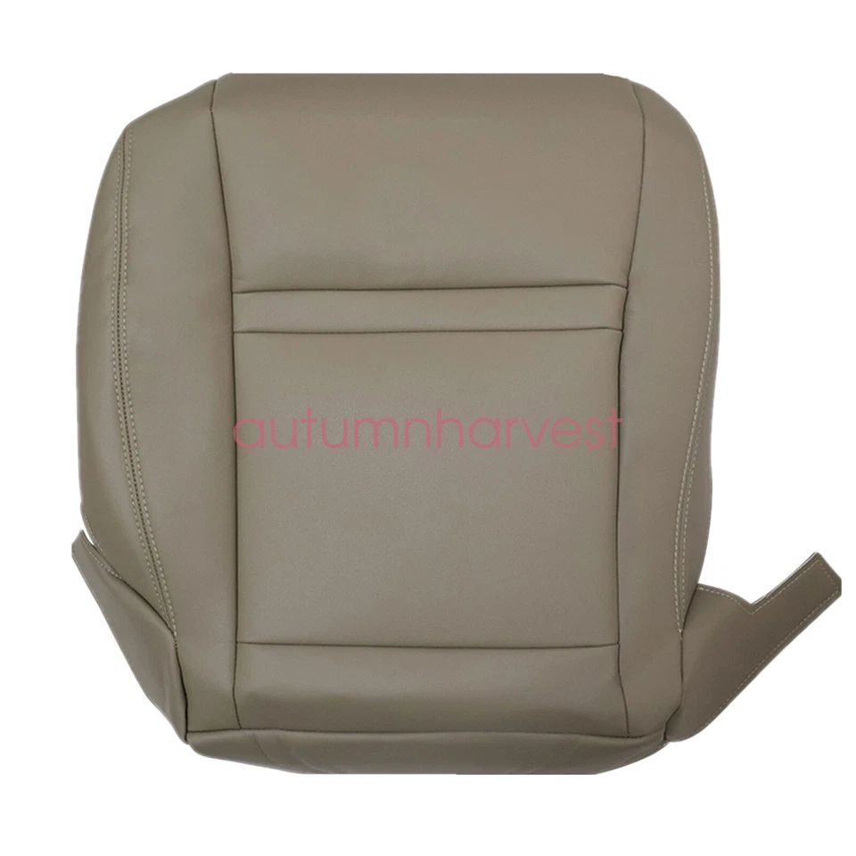 Cubierta de asiento de cuero tostada para Toyota Land Cruiser 1990-1997 lado del conductor y del pasajero Foto 4 de 4