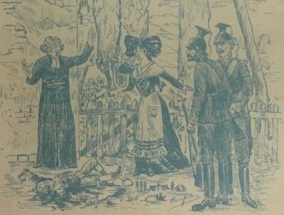 1916 Maman! C'est Pour La France! Sheet Music G Saint Servan Achille Moch 
