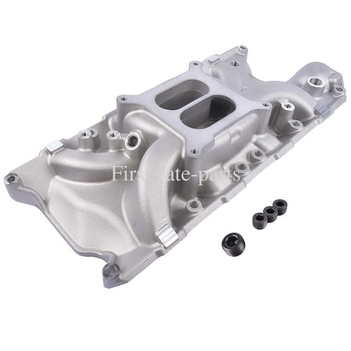 Intake Manifold For Ford Small Block Windsor SBF V8 289 302 Dual Plane - Picture 4 of 13