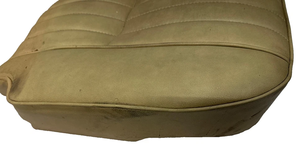 Cojín de asiento inferior delantero Jaguar XJ6 1986-1992 lado del conductor izquierdo OEM tostado Foto 2 de 4