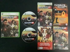Mass Effect 2 Microsoft Xbox 360 Complete w/ Manual & Inserts - Good Shape