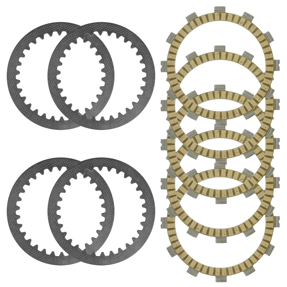 Placas de acero de fricción de embrague para Suzuki RM80 RM80S 1986-2001 / RM85 2002 - 2021 Foto 4 de 4