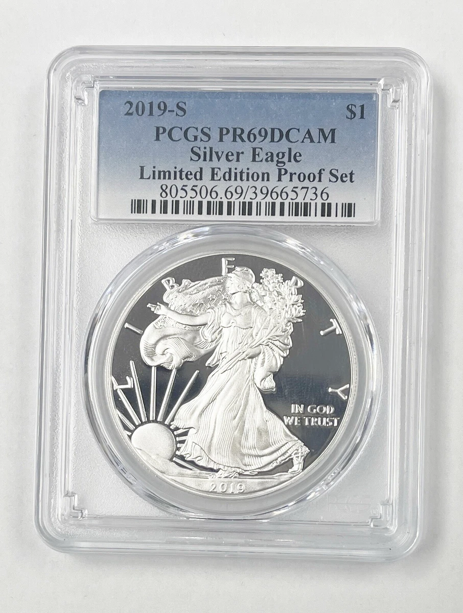 American Eagle PR 69 Graded 2019 Silver Bullion Coins for sale | eBay