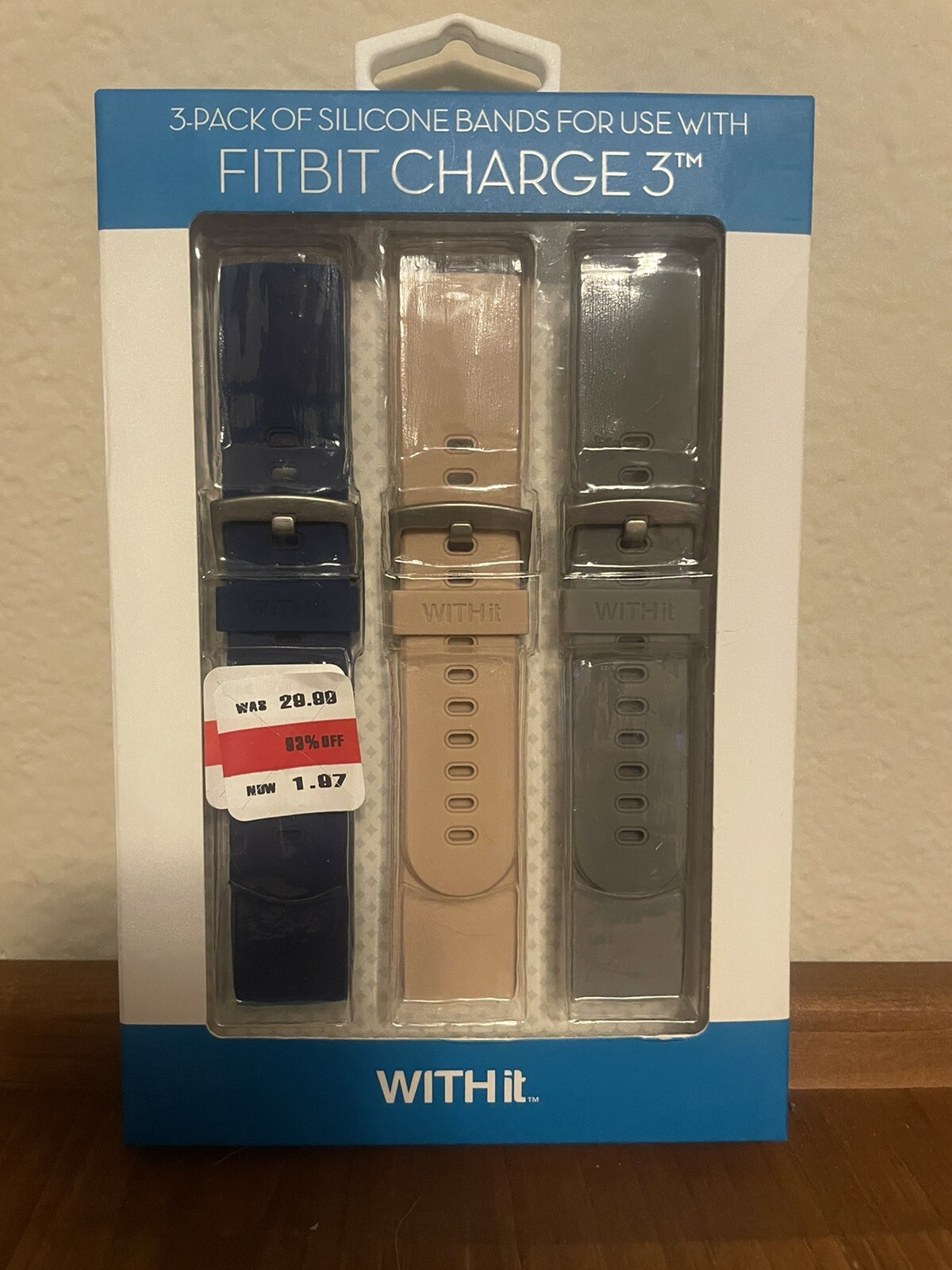 WITHit Replacement Band Compatible with Fitbit Ch… - image 1