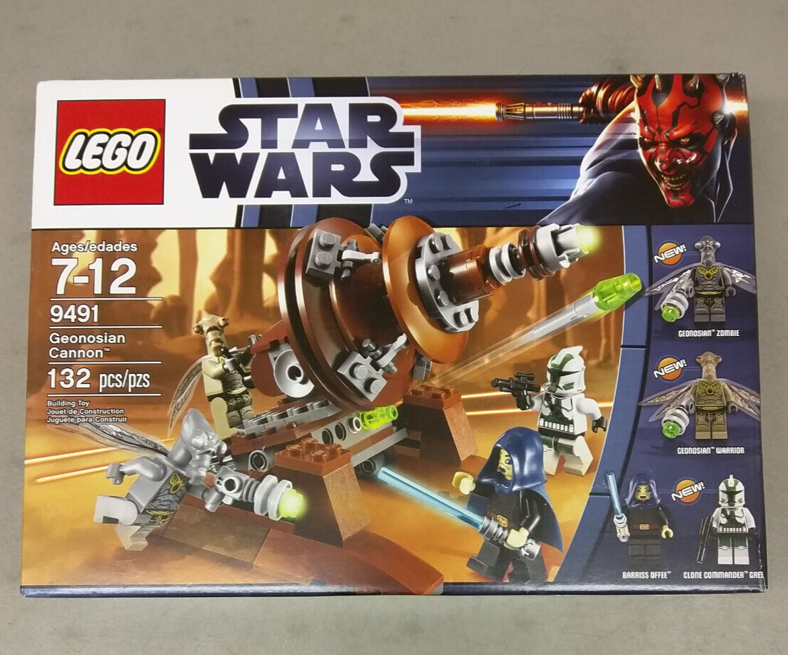 LEGO Star Wars 9491 Geonosian Cannon NEW! Barriss Offee Clone