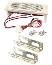 Xper Hard Drive Cooler 3.5 inch HDD to 5.25 inch Bay 3 Fans