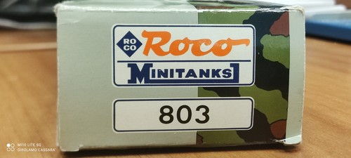 ROCO H0 MINITANKS - 803 2 CARRI PIANALI CON 2 BLINDATI - Foto 2 di 11
